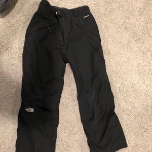 The North Face - Boys black ski pants 14-16 Large